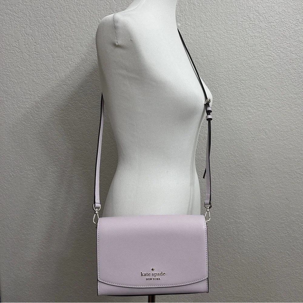 Kate Spade Carson Lilac Convertible Crossbody